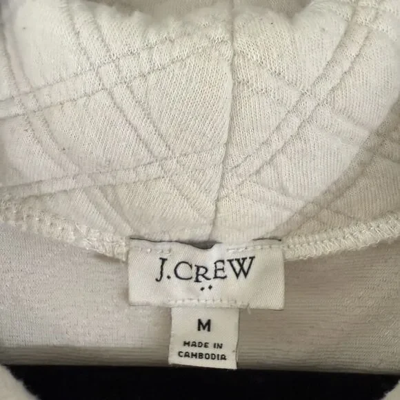 J. Crew Sweater Women's Medium White Turtleneck Long Sleeve Pullover - Picture 4 of 8